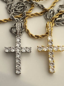 FOREVER CROSS NECKLACE